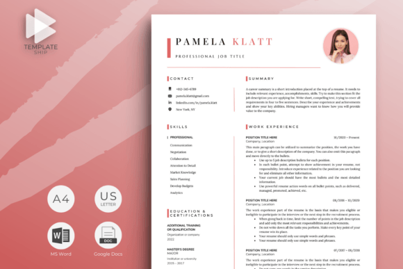 Download Resume Template with Photo - Resume template with photo Collection